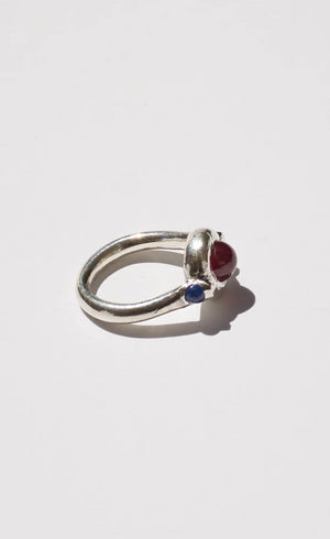 Protector Ruby Sapphire Ring 