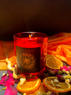 QUEEN OF SEVEN TEMPLES CANDLE